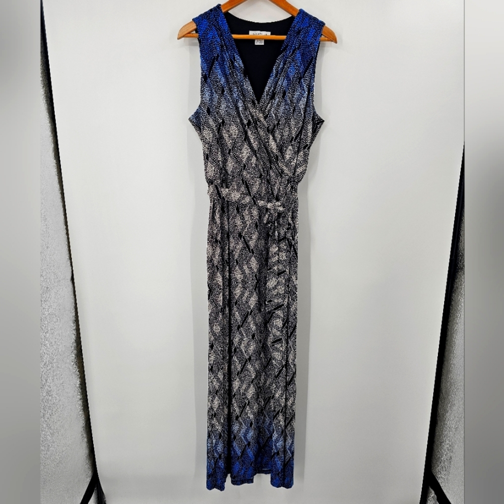 Liz Claiborne Black Maxi Dress Size XL